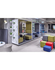 Hush Meet Booth 4-Person Soundproof Meeting Pod - Kansas City Office Furniture