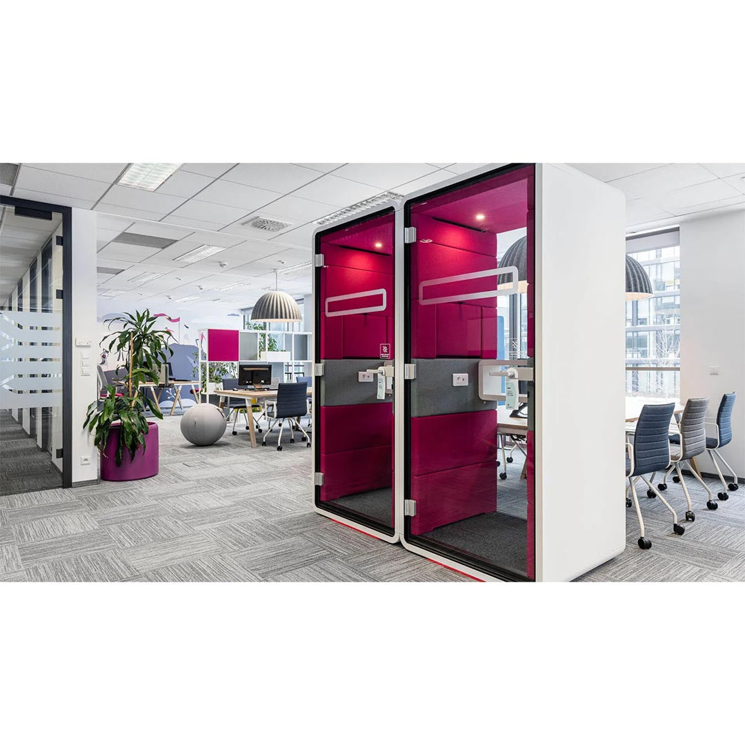 Hush Phone Booth Soundproof Pod, Kansas City Office Furniture