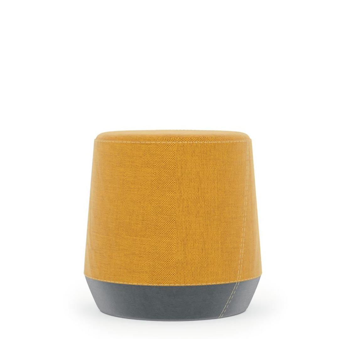 Friant Pog II Ottoman, Small in saffron. Kansas City Office Furniture.