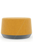 Friant Pog II Ottoman, Medium in saffron yellow. Kansas City Office Furniture.