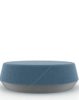 Friant Pog II Ottoman, Large in navy blue. Lounge seating and accessories. Kansas City office furniture. 