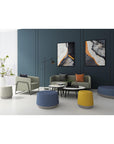 Friant Lounge Collection featuring Pog II Ottoman, Small. Kansas City Office Furniture.