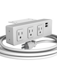 Current under-mount 3 Outlet & 2 USB Power Hub - Kansas City Office Furniture