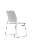 Prep Training Room Chair in white. Kansas City Office Furniture.