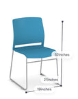 Prep Training Room Chair. Dimensions 19Wx21Dx31H. Kansas City Office Furniture.