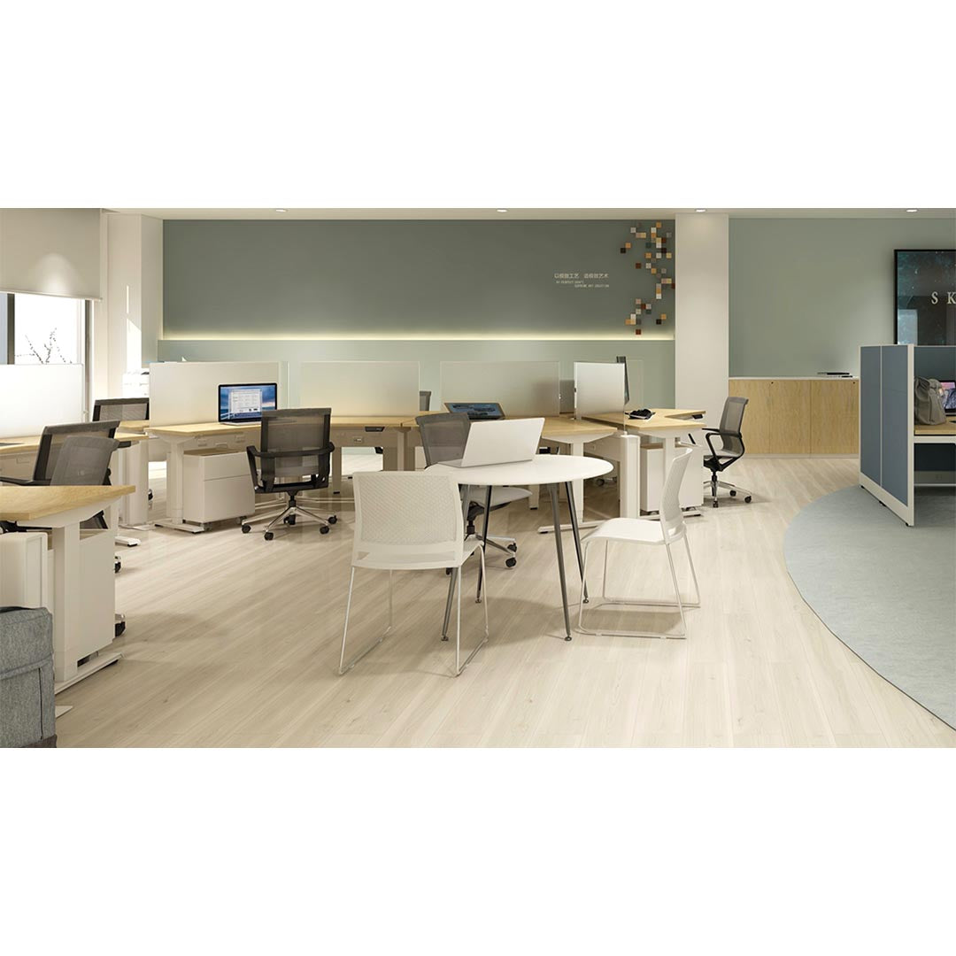 Prep Training Room Chair in open office layout. Kansas City Office Furniture.