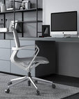 Prov Mesh Black Mid-Back Conference Chair. Kansas City office furniture.