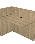 L-Shaped Reception Desk with Full Pedestals 71"x72" - Kansas City Office Furniture