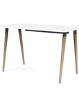 Reya Office Desk with Tapered Bamboo Legs - Kansas City Office Furniture