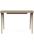 Reya Office Desk with Tapered Bamboo Legs - Kansas City Office Furniture