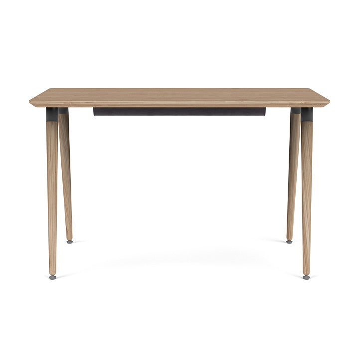 Reya Office Desk with Tapered Bamboo Legs - Kansas City Office Furniture