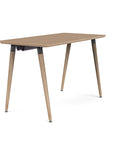 Reya Office Desk with Tapered Bamboo Legs - Kansas City Office Furniture