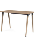 Reya Office Desk with Tapered Bamboo Legs - Kansas City Office Furniture