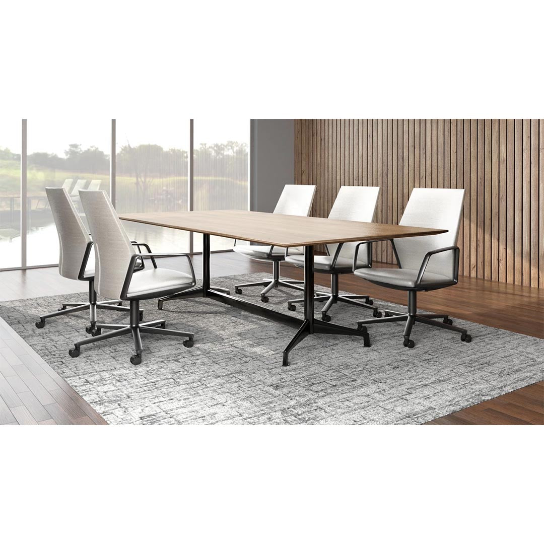 Enwork Sensation Next Rectangle Conference Table. Kansas City office furniture.