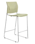 BarStool with Chrome Frame with Sled Base - Kansas City Office Furniture