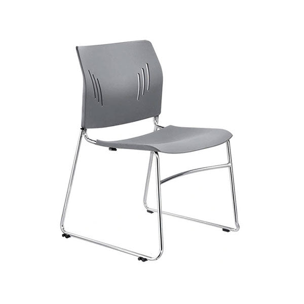 Armless Stackable Side Chair with Sled Base - Kansas City Office Furniture