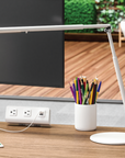 Telescoping LED Task Light with USB-A port - Kansas City Office Furniture