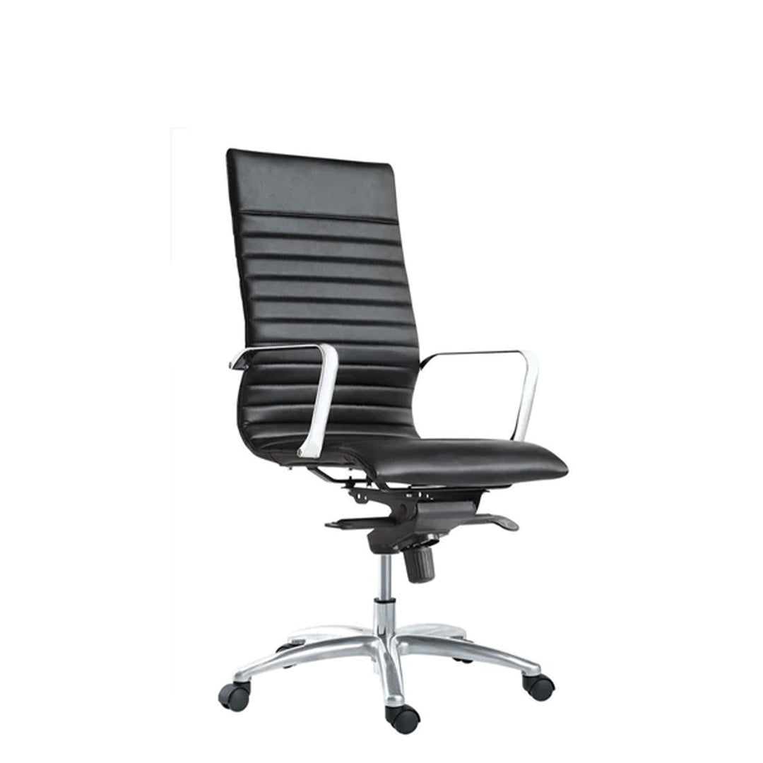 Clear Design Vogue High-Back Black Conference Chair, Kansas City Office Furniture