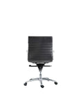 The Vogue Mid-Back Black Conference Chair