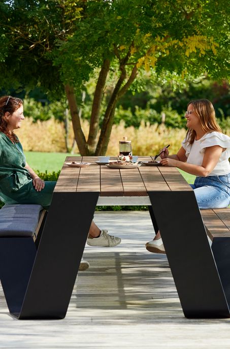 Outdoor Hopper Picnic Table - Kansas City Office Furniture