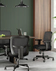 Zone Too Desk Ergonomic Black Mesh Mid Back Task Chair