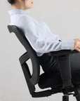 Zone Too Desk Ergonomic Black Mesh Mid Back Task Chair