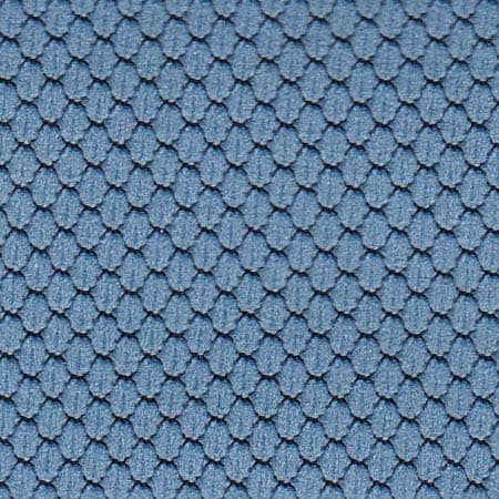 Brookside Mesh Back Desk Chair upholstery color swatch in sky blue. Kansas City Office Design and Furniture.